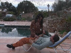 18 jahre, Blondine, Blasen, Bauernhof, Im freien, Reiten, Jungendliche (18+), Vintage