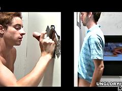 Batied straight dude fooled by gay