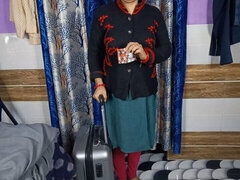 Stel, Huisgemaakt, Indisch, Tieten likken