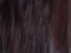 Amatør, Kukk suging, Brunette, Sperm skott, Sexy undertøy, Synsvinkel, Dusj