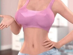 Tridimensional, Peitos grandes, Jogo, Tetas