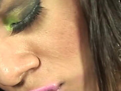 Shemale Melainny Vilhena solo masturbation