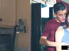 mischievous Brat Karlie Brookes Gets Closer To Her soon-To-Be Stepbrother Jordi