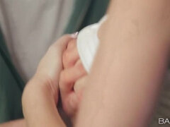 Baben, Stor kuk, Avsugning, Brunett, Europeisk, Fingering, Onani, Mamma