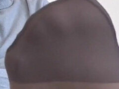 아마추어, 흑갈색 머리, 페티쉬, 발 페티쉬, 밀프, 팬티호스, 셀카, 혼자