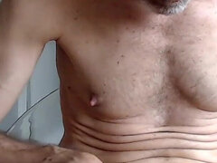 Grote lul, Harig, Masturbatie, Rijpe lesbienne, Mager, Alleen, Webcamera