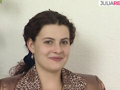 German Teen Moans Loud Getting Dildo Fucked and Pussy Licked in HD Solo