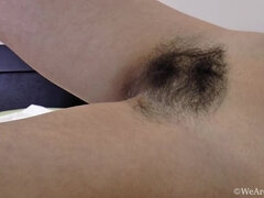 Rumpe, Blond, Hårete, Sexy undertøy, Strømper, Upskirt