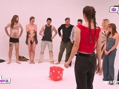 German Amateur Orgy: 20 Girls vs 1 Guy Fuck Fest - My Way Episode 1