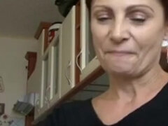 Russian mommy with son homemade