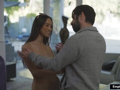 Азиатки, Брюнетки, Член, Хд, Межрасовый секс, Крошечные, Бритые, Сиськи