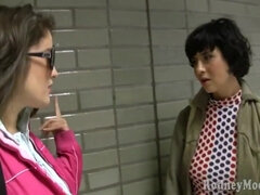 Stunning Very Hairy Miss Elvis In Hot Lesbian Scene