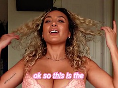 Toni Camille - Lingerie test on tour part 9