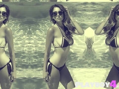 Big tits Ali Rose posed in hot bikini