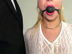 Bondagebeldade, Amordaçar, Xoxota, Escravoa