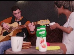 Tre dimensioni, Amatoriale, Culo in bocca, Culo grosso, Brunetta, Giochi