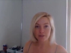 Schönheit, Blondine, Blasen, Vollbusig, Schwanz, Aufs gesicht abspritzen, Hardcore, Natürlich
