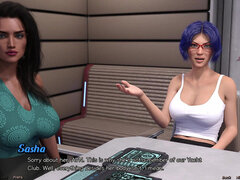 Stranded in Space - Planning on Fucking Hot Blue Haired MILF