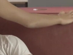 18 jaar, Mooi, Bruinharig, Sperma shot, Tiener, Tieten likken