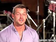 Couple makes first porn with Playboy tv