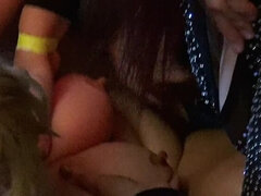 Amateur, Couple, Éjaculation interne, Tir de sperme, Fille latino, Réalité, Echangistes, Nénés