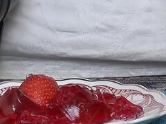 Smoking Mistress and Licking Dessert From Boot Soles, POV Clip, Lady Victoria Valente