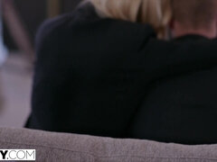 Blondína, Kuřba, Striekanie semena, Hlboký orál, Fetiš, Pička, Jazdectvo, Kozičky