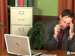 금발의, 오랄섹스, 사정 샷, 음경, Hd, 밀프, 빨아들이는