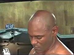 デカチン, 黒人, 黒人, ゲイ, グループ, 異人種間