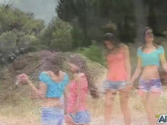 Carol Vega and Agnessa: A Lesbian Adventure in the Tourist Spot