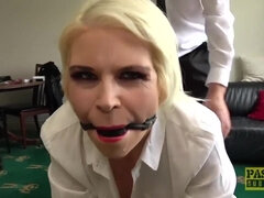 Sadomasochismus, Blondine, Blasen, Spermaladung, Domination, Hardcore, Hd, Hintern versohlen