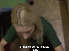 The bartender squirts A LOT