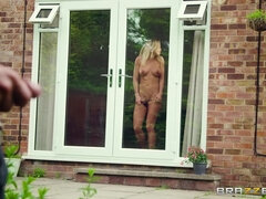 Blond, Diep in de keel, Pornster, Gezichtspunt, Kut duiken