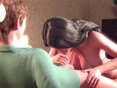 Kont naar mond, Grote lul, Biseksueel, Naakt