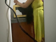 Indian Aunty and House Owner