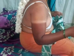 Tamil House Wife Hot Romantic Sex in Bedroom