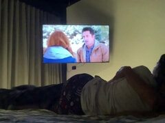 デカチン, フェラチオ, 茶髪の, 中出し, チン, 手コキする, 馬乗り, ヒモパン