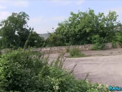 Amatööri, Perse, Suihinotto, Takaapäin, Ulkona, Näkökulma pov, Julkinen