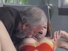 Aged Goes Youthful - Cutie pie goes out of the pool