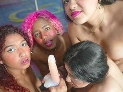 Hairiest, lezzie, ass sucking lesbians