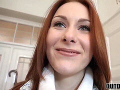 Pijpbeurt, Roodharige vrouw