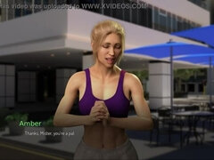 COLLEGE BOUND #98 &bull; Covering her voluptuous tits with cum