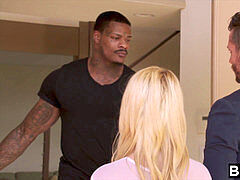 Grande cazzo, Nero, Pompino, Facciale, Sculacciata, Succhiando