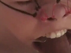 18 éves, Amatőr, Testes gyönyörű hölgy, Cumizás, Arcra élvezés, Fétis, Tini