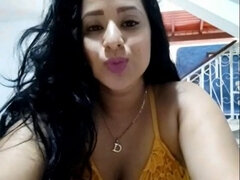 Peitos grandes, Latina, Ao ar livre cartaz de rua outdoor, Ducha chuveiro, Vagabunda, Tetas