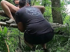 Amatéri, Femdom, Prirodzené prsia, Vonku, Pička, Otrok