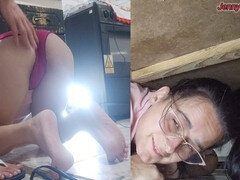 Grande cazzo, Coppia, Toccando, Mamma, Matrigna