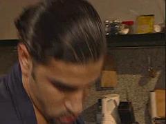 Lieveling, Blond, Pijpbeurt, Sperma shot, Hardcore, Likken, Tiener, Oud