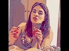 Grande cazzo, Pompino, Tedesca amatoriale, Fumando   smoking