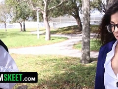 Morena, Jato de porra, Facial, Óculos, Hd, Estudante, Professora, Adolescente